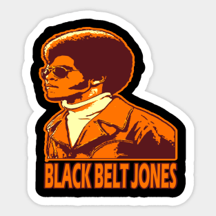 JIM KELLY / BLACK BELT JONES Sticker